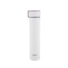 Oasis Skinny Mini Stainless Steel Double Wall Insulated Drink Bottle 250ml White