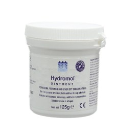 Hydromol Ointment, 125 g, For the Management of Dermatitis, Eczema, Psoriasis and other Dry Skin Conditions