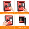Kids Safe Box with Fingerprint Code, Talking Piggy Bank, ATM