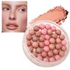 Blush for Cheek,Beauty Powder Pearls | High Pigment Buildable Facial