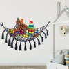 Stuffed Animal Hammock Toy Storage Hammock Net Wall Sling Mesh