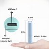 Darlur 5Pack Mini Small LED Flashlights，USB C Rechargeable Flash Lights，Ultralight