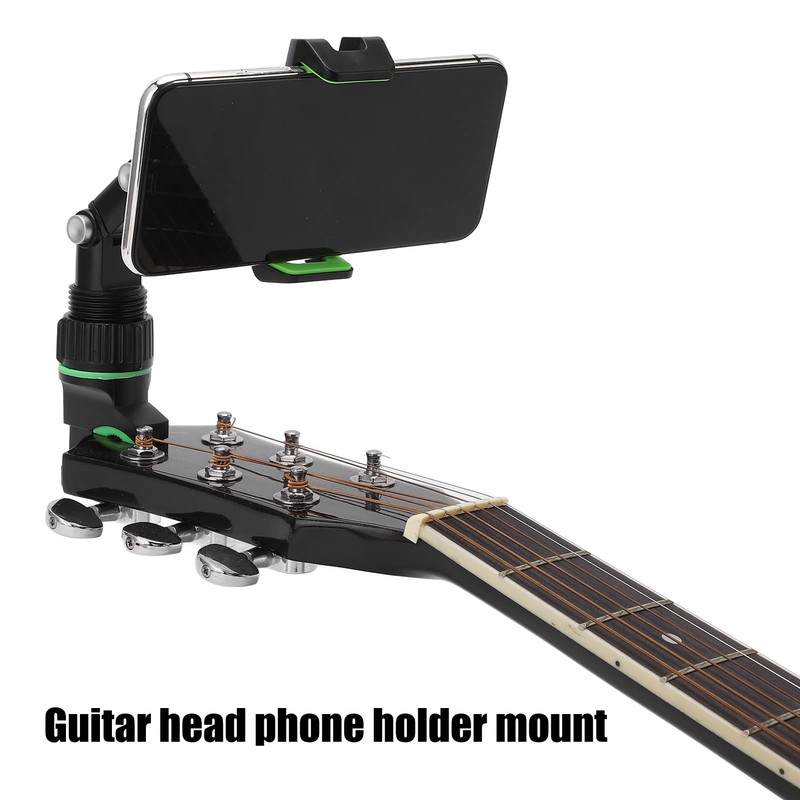 Ejoyous Guitar Head Phone Holder, 10PCS Picks and Wiping Cloth