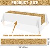 6Pcs Straw Table Runner Rectangular Farm Table Cloth Hay Stacks