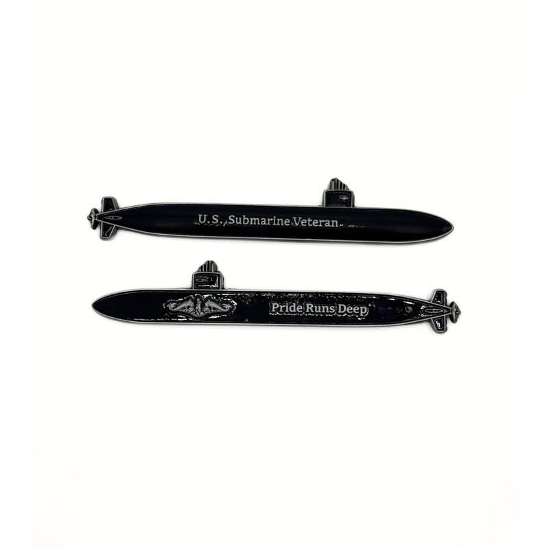 Submarine Veteran Challenge Coin