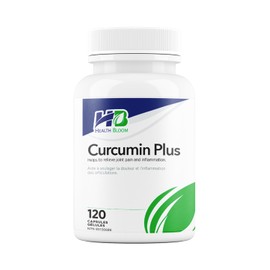 Curcumin Plus | 120 Count | Health Bloom Inc. | Vitamins and Minerals Capsules |
