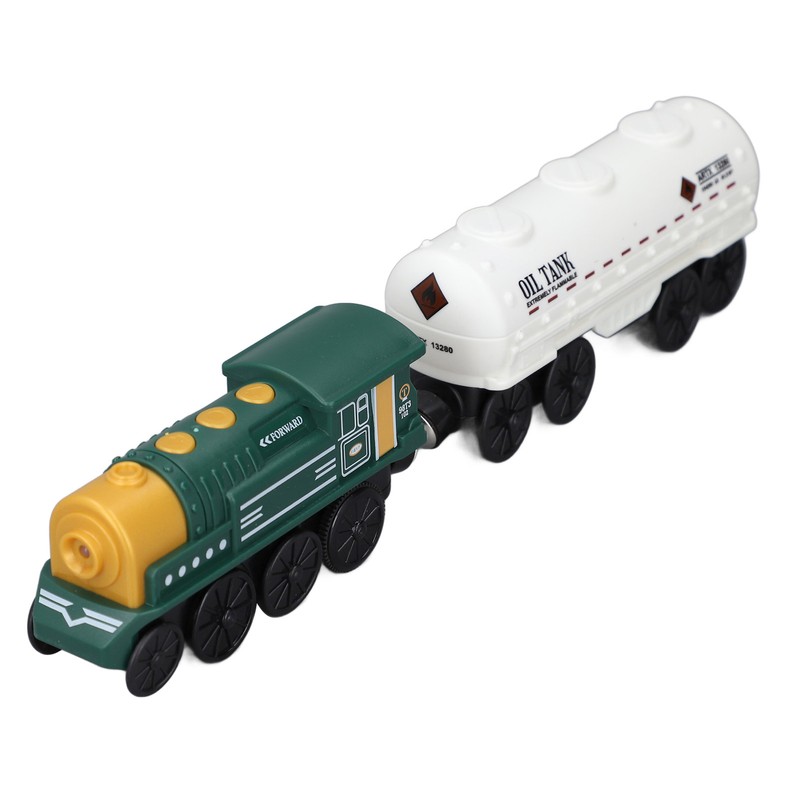 Battery Operated Action Locomotive Toy Vintage Magnetic Connection Powerful Engine
