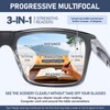 Ricafirla Progressive Multifocal Reading Glasses Men Women Multifocus Transition Trifocal
