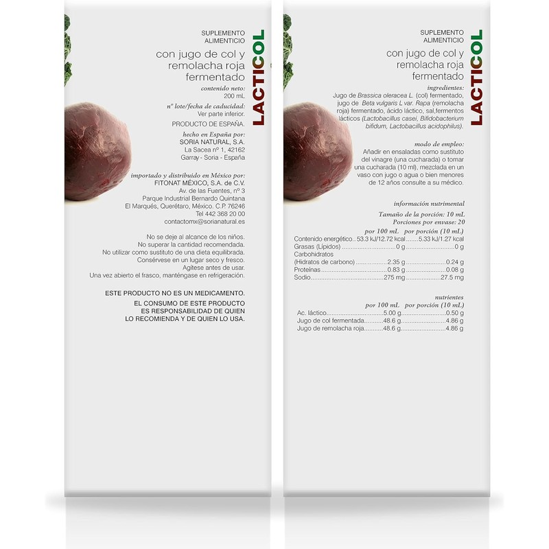 Lacticol Probioticos Mujer y Hombre - Elaborado con Ingredientes Naturales