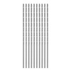 sourcing map 10pcs Extra Long Drill Bits, 1.5mm HSS Drill