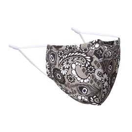 100% Cotton Washable Gainsboro Face Mask - Adult