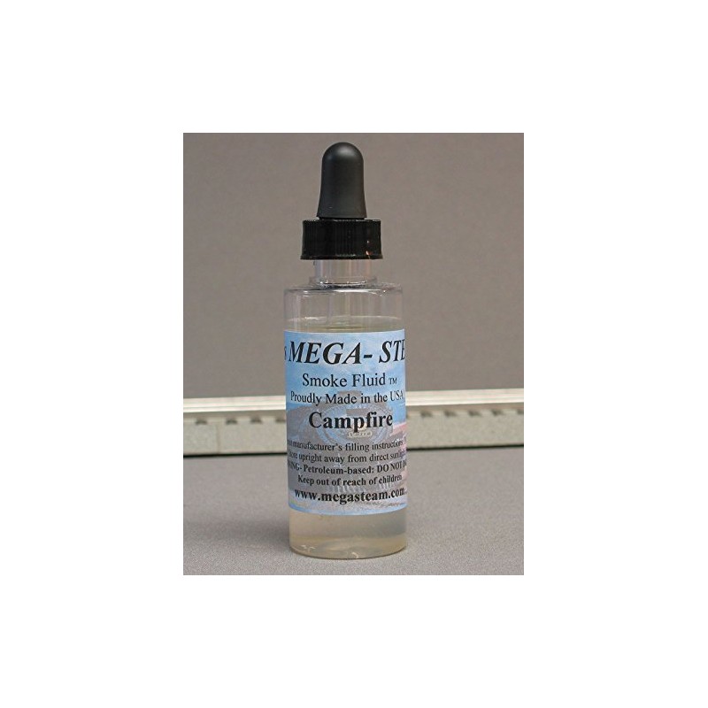 MEGA-STEAM Campfire Liquid Smoke Fluid Scented