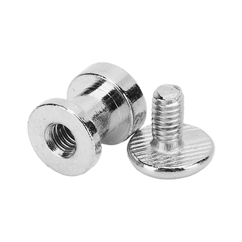 300 Sets DIY Book Binding Screw Double Layer Flat Head