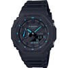 G-Shock by Casio Men's GA2100-1A2 Black/Blue Analog-Digital Watch One Size