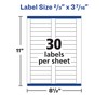 Avery File Folder Labels for Laser and Ink Jet Printers