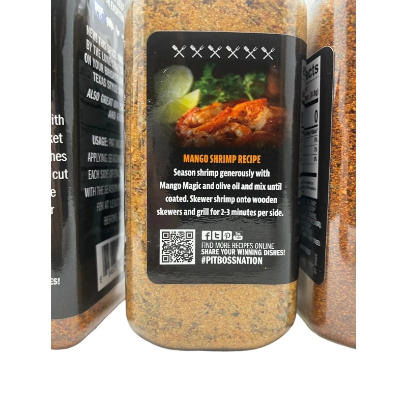 Pit Boss 3 Pack Of Pit Boss Seasoning Lonestar Beef