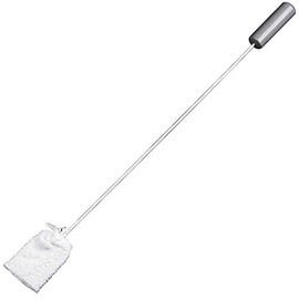 Homecraft Toe Washer, Foot Cleaning Brush, Self Cleaning Aid for Personal Care and Hygiene, Bathroom Assistant for Elderly, Handicapped, and Disabled users, Terry Cloth Long Handled Foot Brush