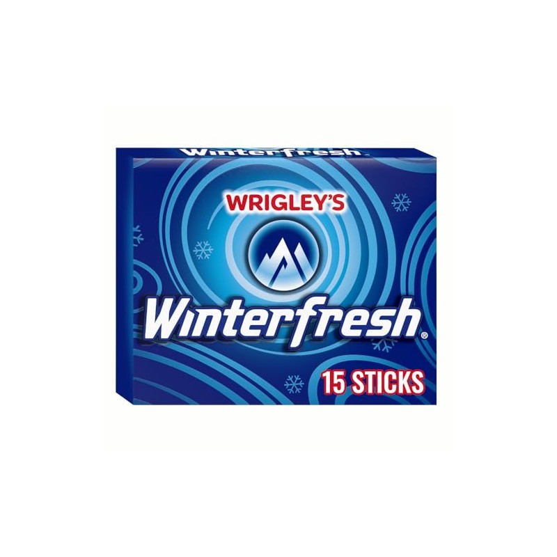 Extra Wrigley's Winterfresh Gum, 15-Stick Slim Packs (Pack of 20)