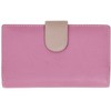 Felda Womens Genuine Soft Leather Clutch Wallet - RFID Protection