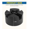 iolory Car Jack Adapter,Rubber Disk Vehicle Pinch Weld Side Pad