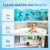 Salt Water Pool Testing Kit: Individually Sealed 8 in 1