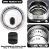 2 Pack 20 oz Magnetic Tumbler Lid with 4 Magnetic