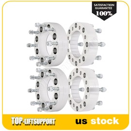 top-liftsupport 4x 2 inch 8x165.1 to 8x180 Wheel Adapter 8x6.5 to 8x180 Fits GMC Sierra 2500 HD