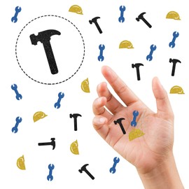 Congrats Engineer Confetti Glitter, Wrench Hammer Table Confetti, Future Engineer Scatter Confetti, Engineer Theme Party Table Decorations Confetti, 120pcs