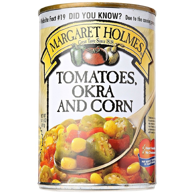 Margaret Holmes Tomatoes Okra and Corn, 15 oz - 3