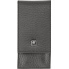 ZWILLING 3 Piece Cowhide Leather Manicure Set with Press Stud