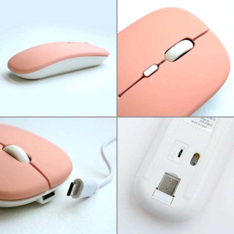 Opt! Appliance Option Macaron Mouse Wireless Mouse Wireless Mouse Bluetooth