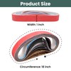 1 x 18 Inch Knife Sharpener Sanding Belts, 16 Pack