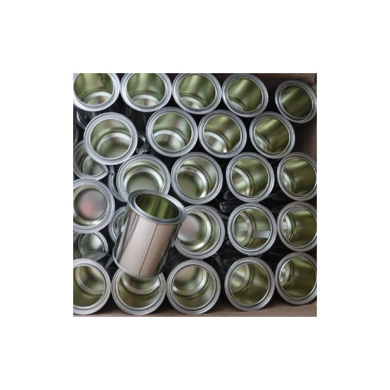 LAUCO Empty Paint Cans with Lids – 32oz, 6 Pack