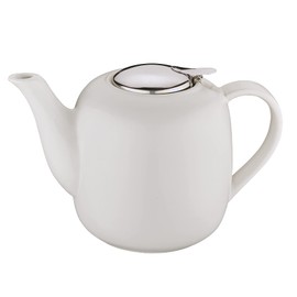 Küchenprofi London Teapot Made of Ceramic with Filter Insert Dishwasher Safe Heat Retention Capacity for Long-Lasting Tea Enjoyment Teapot with Strainer Insert 8 Cups 1.5 L