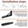 CEEYSEE Pack of 2 Folding Console 250 mm Heavy Duty