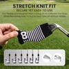 Gkandi Golf Iron Head Covers Value 10 Pack Stripes Knit