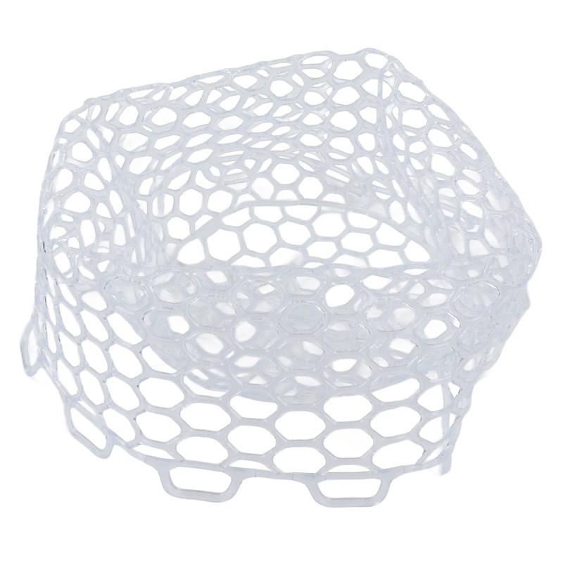 Fly Fishing Landing Net Collapsible Clear Rubber Replacement Bag for