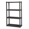Sterilite 4 Shelf Unit, Heavy-Duty Shelving Storage and Utility Rack