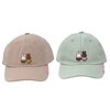 Tomokuni Miffy Cap, Embroidery, Simple Hat, Low Cap, Kids, Cute,
