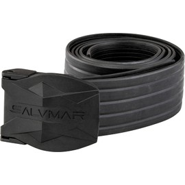 Salvimar Weight Belt, Black, cod. AP016B [One Size Fits All/Adjustable] Diving Belt Rubber Material, Plastic
