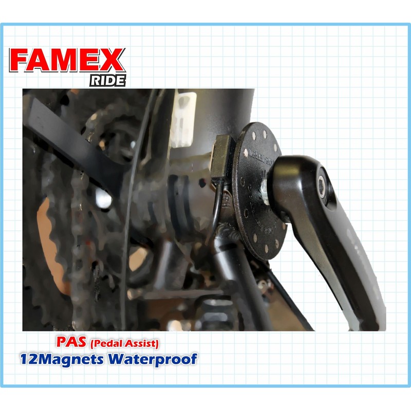 FAMEX RIDE E-Bike PAS Pedals Sensor Power Assist Sensor Waterproof