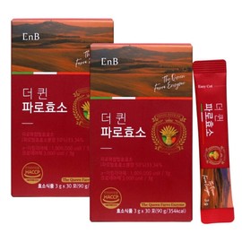 EnB The Queen Farro Enzyme 30 sachets / EnB 더 퀸 파로 효소 30포 X 2개 이탈리아 엠머밀 식이섬유 고대곡물 효소 군고구마맛 분말