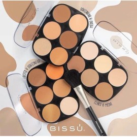 Paleta De Contornos Bissu Original(1pz) Tono 03 Bronceado a Oscuro