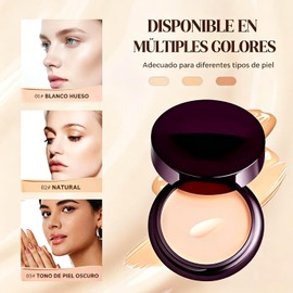 Corrector en Crema Mate Hidratante 2 Unidades – Cobertura Total y Resistente al Agua