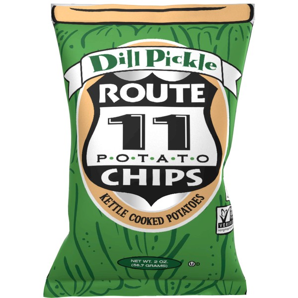 Route 11 various Potato Chips (Dill Pickle, 2oz (30 pk))