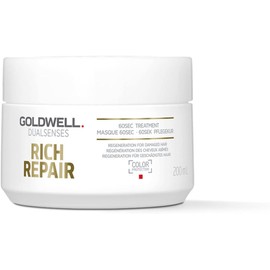 Goldwell Dual Senses Rich Repair 60Sec Treatment (Regeneration For Damaged Hair) 200ml/6.7oz