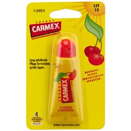 Carmex Cherry Lip Balm SPF 15 0.35 oz (paquete de 12)
