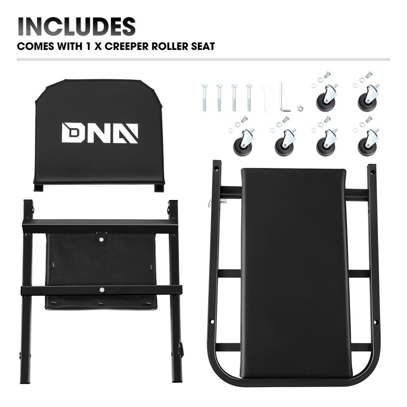 DNA MOTORING 40 Inches Folding 2 in 1 Rolling Z