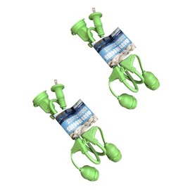 Miracle LED Shroom Indoor Grow 3-Foot 2-Socket Plug-in Corded Lighting Fixture for Growing Oyster, Shiitake, Lions Mane Mushrooms ect. (2-Pack)