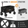 PORTAL Collapsible Folding Utility Beach Wagon Carts Heavy Duty with